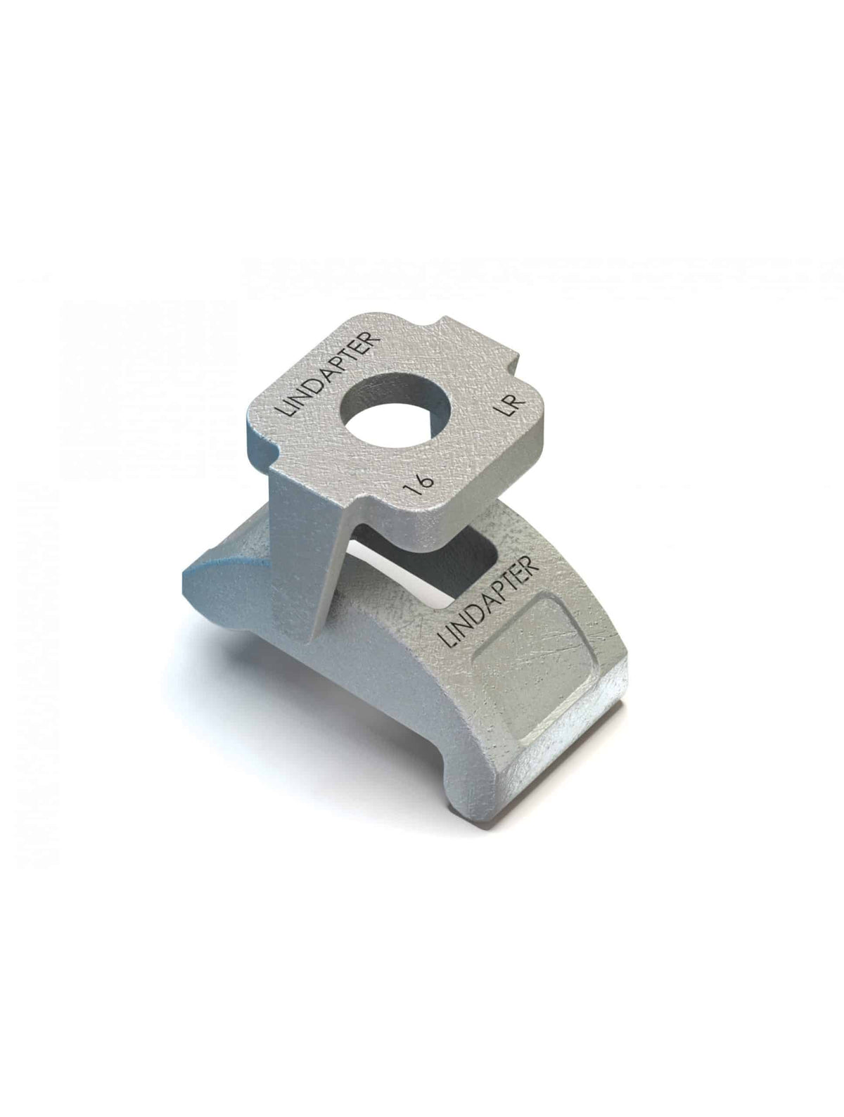 Lindapter LR10 M10 Type LR Clip & Saddle to Suit 3-10mm Clamping Range Zinc Plated