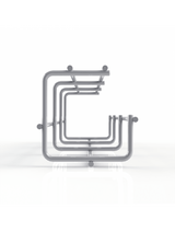 Marco MCG6060 60mm x 60mm G Shape Tray