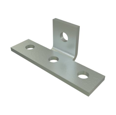 Unistrut P1033 45 Degree Angle Bracket 2 Hole (1x1) Hot Dip Galvanised