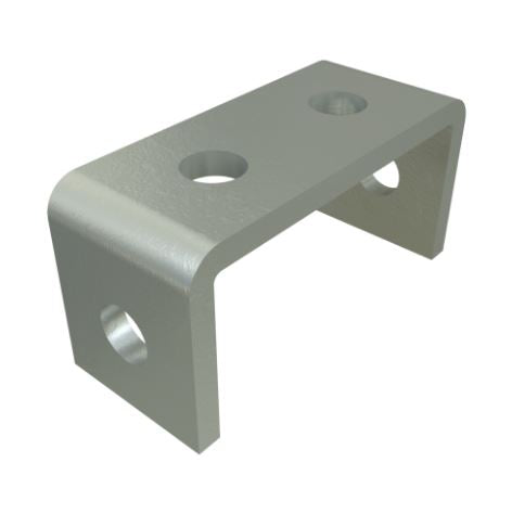Unistrut P1044 4-Hole U Shape Channel Bracket Hot Dip Galvanised