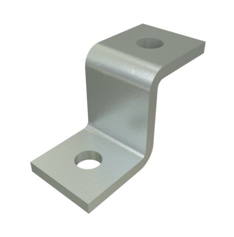 Unistrut P1347 2-Hole Z Shape Channel Bracket Hot Dip Galvanised