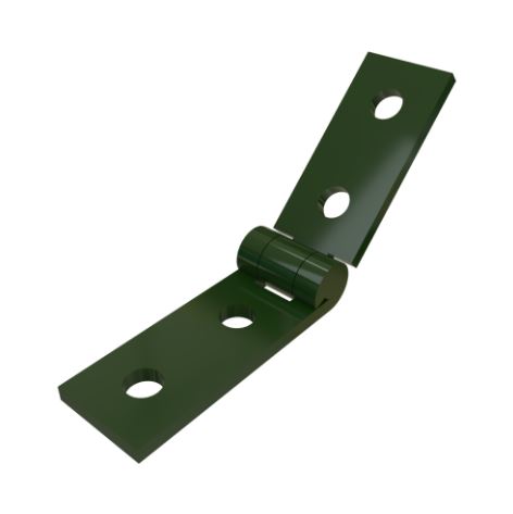 Unistrut P1354 Hinged Angle Bracket 4 Hole (2x2) Zinc Plated