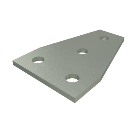 Unistrut P1358 Flat Plate Bracket 4 Hole Fitting Hot Dip Galvanised