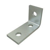 Unistrut P1458 90 Degree Angle Bracket 3 Hole (2x1) Hot Dip Galvanised