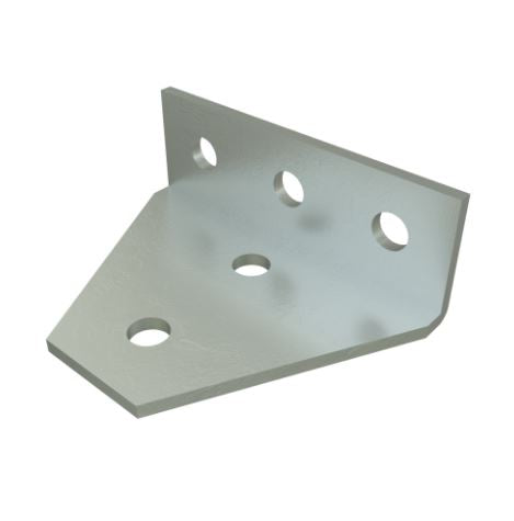 Unistrut P1727 90 Degree Angle Bracket 5 Hole Hot Dip Galvanised