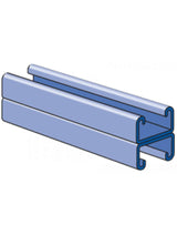 Unistrut P3301X3 41x21 Back to Back Pre-Galvanised Channel 3m