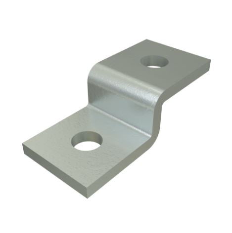 Unistrut P4045 2-Hole Z Shape Channel Bracket Hot Dip Galvanised