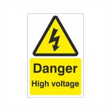 Rainbow WAE.01W Danger High Voltage Sign - 150x200
