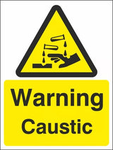 Rainbow WAG.97W Warning Caustic Sign 150x200mm