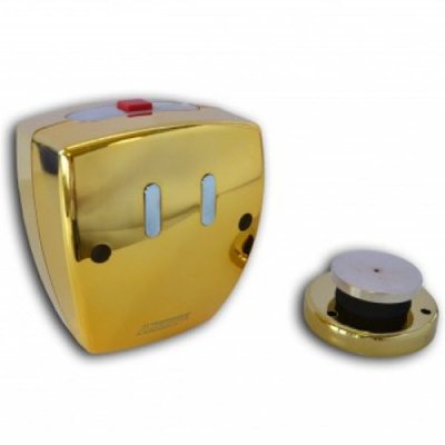 Firechief 129 1012 Battery Operated Door Holder Brass Finish