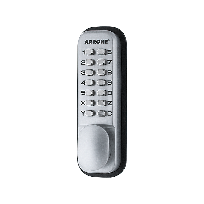 Hoppe Arrone AR195 Push Button Digital Lock C/W Holdback