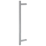 Hoppe AR3626/BB-CR SSS Cranked T Bar Pull Handle Back-Back Fixings