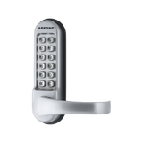 Hoppe Arrone AR515-PK Lever Operated Mechanical Push Button Lock