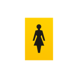 Hoppe AR607F 100mm x 150mm Female Sign
