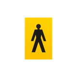 Hoppe AR607M 100mm x 150mm Male Sign