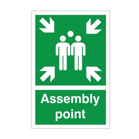 rainbow fe32f assembly point sign
