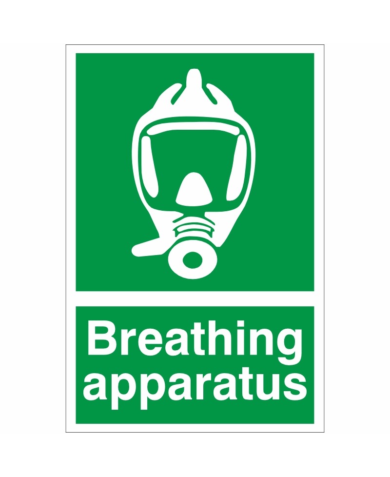 Rainbow Fa15F Breathing Apparatus Sign