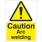 Rainbow Wag28W Caution Arc Welding Sign