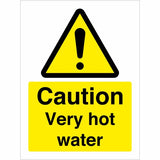 rainbow wag12w caution very hot water sign