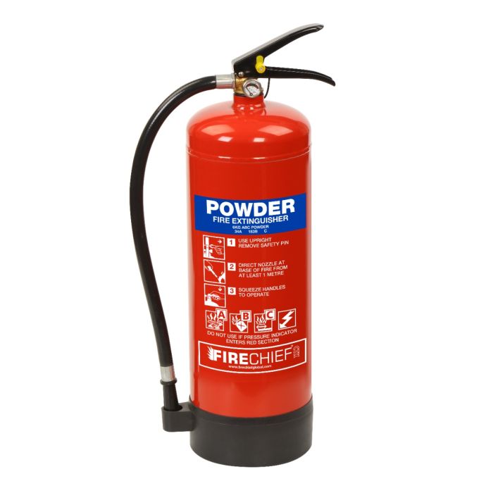 Firechief CXP6 CTX 6kg Powder Extinguisher