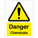 rainbow wag32w dangerous chemicals sign