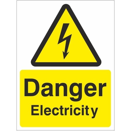 rainbow wae26w danger electricity sign