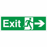 rainbow ex40 exit arrow right sign
