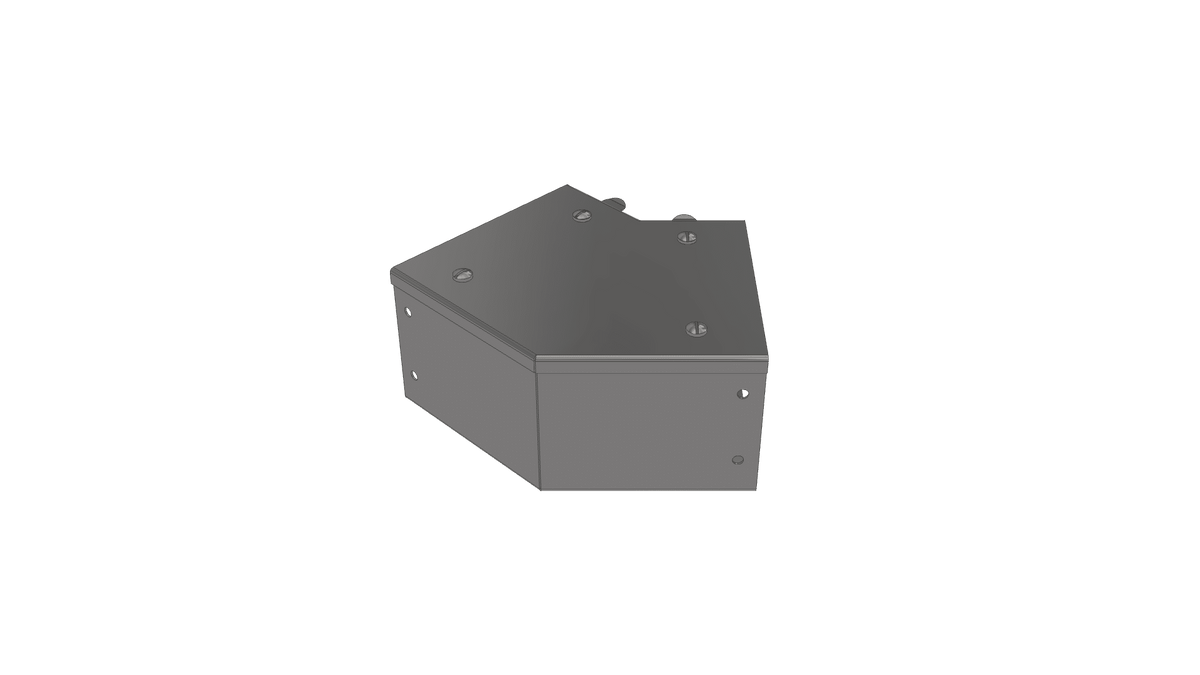 Atkore Flytec FB922C 225x50 Gusset Bend 45° Top Lid