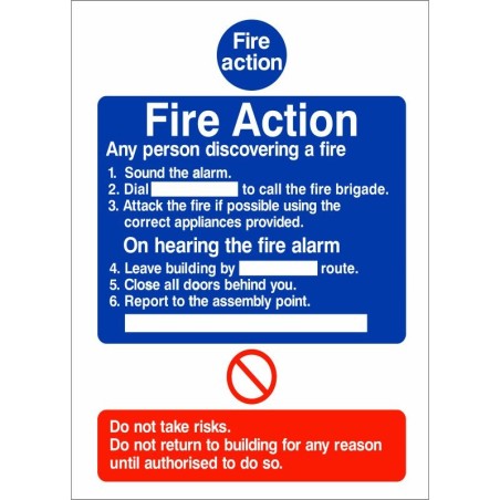 rainbow act09w fire action sign