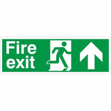 rainbow fe05 fire exit arrow up sign