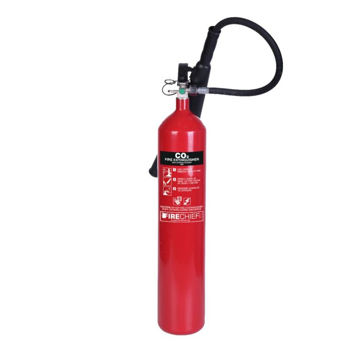 Firechief CTX 5kg CO2 Extinguisher - Steel