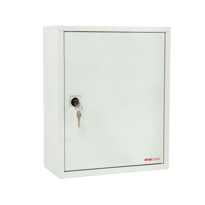 Firechief FMDCK-WHITE Metal Document Cabinet Key Lock White