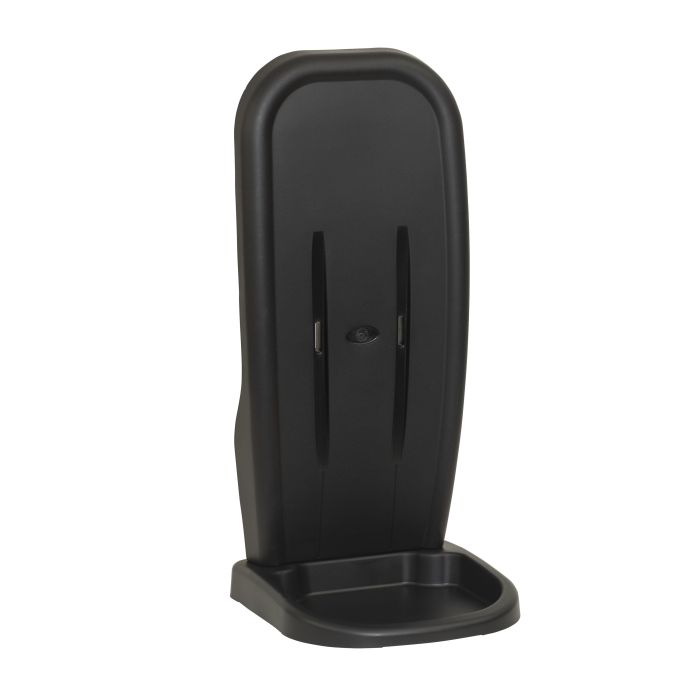 Firechief HS15/BLACK Moulded Two Part Single Stand Black