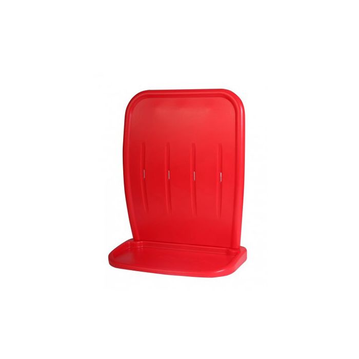 Firechief HS25/RED Moulded Two Part Double Stand Red