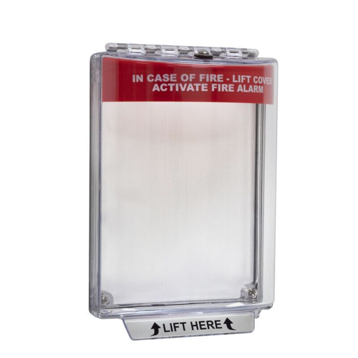 Firechief STI-13020FR Flush Mounted Call Point Cover c/w Integral Sounder