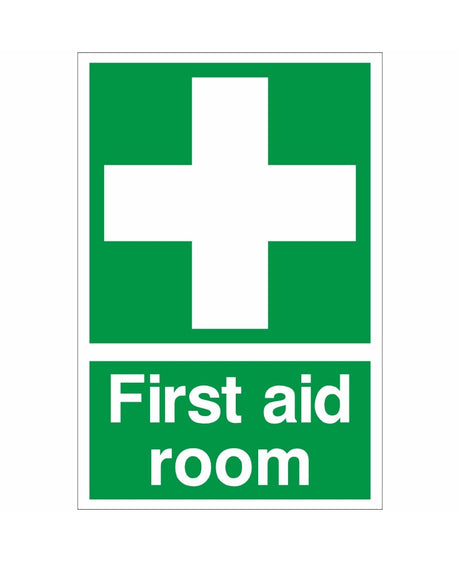 rainbow fa12f first aid room sign