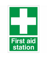 rainbow fa09f first aid station sign
