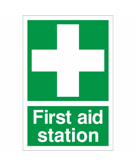 rainbow fa09f first aid station sign
