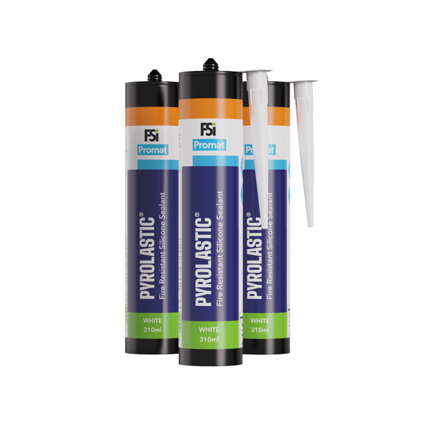 FSI FSM600CWFP Pyrolastic Silicone Sealant - White 600ml