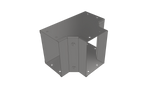 Atkore Flytec IGT66TX2C 150X150 Gusset Tee Inside Lid 2 Compartment