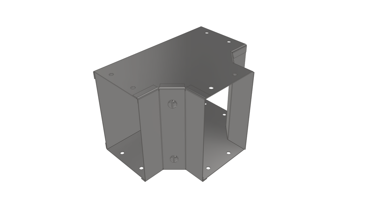 Atkore Flytec IGT823C 200x50 Gusset Tee Inside Lid