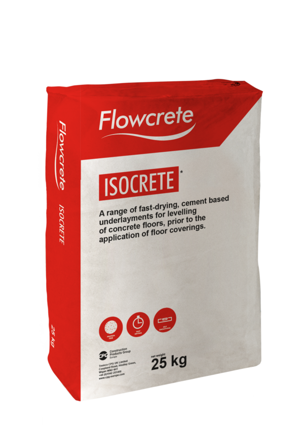 Flowcrete Isocrete Self Level Renovation 25kg Bag