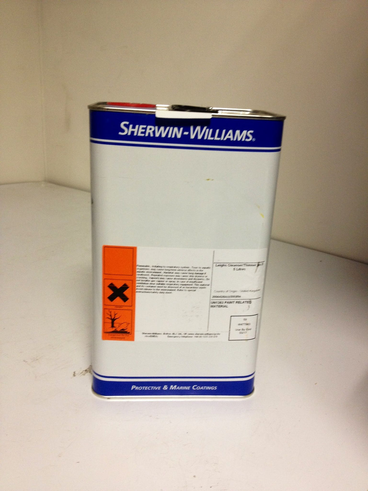 Sherwin Williams Firetex LTNO13 Cleanser/Thinner No.13