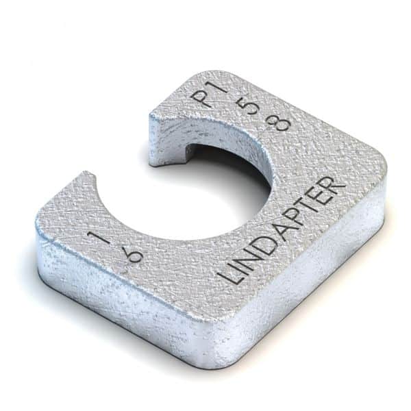 Lindapter P1S12 M12 Type P1 Short Packing Zinc Plated