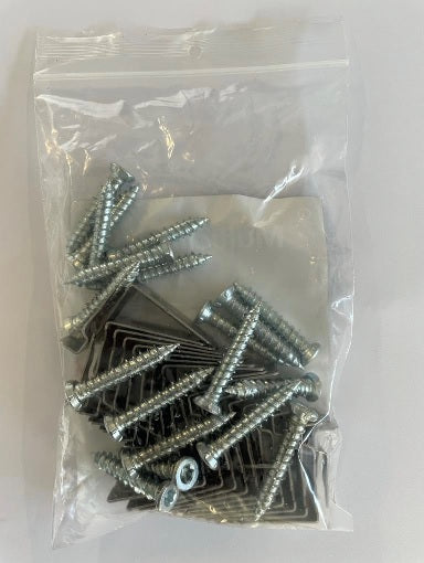Mulcol MULCOLMCS060 Multiclip Set 20 pcs - 60mm
