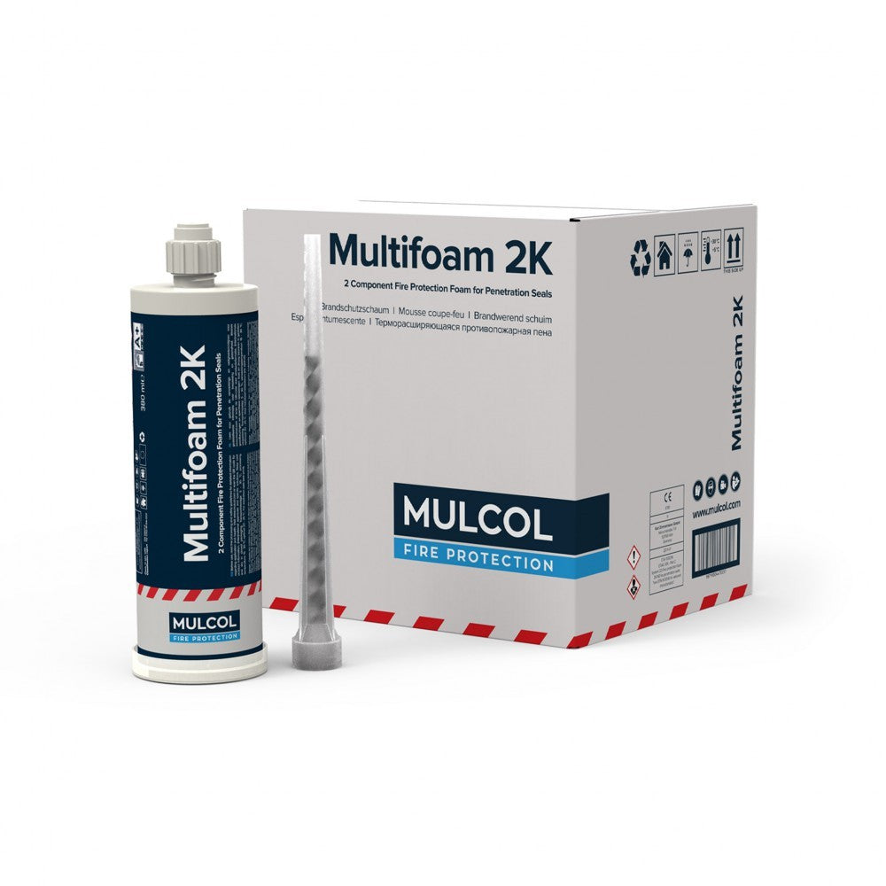 Mulcol Multifoam 2K 380ml Cartridge - Box of 6