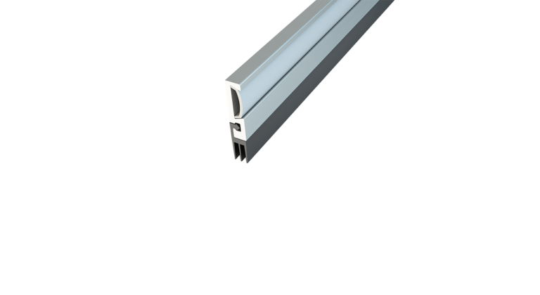 Norseal Norsound NOR855 Door Bottom Seal 5x29mm Satin Silver