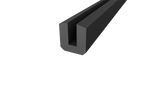 Norseal Pyroplex Uch30 R8193 U-Channel 15.5X10.7mm Black