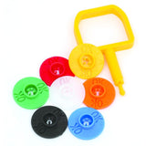 Firechief PCO/YELLOW Chubb-Type Pin Yellow OK Indicator - Pack of 25