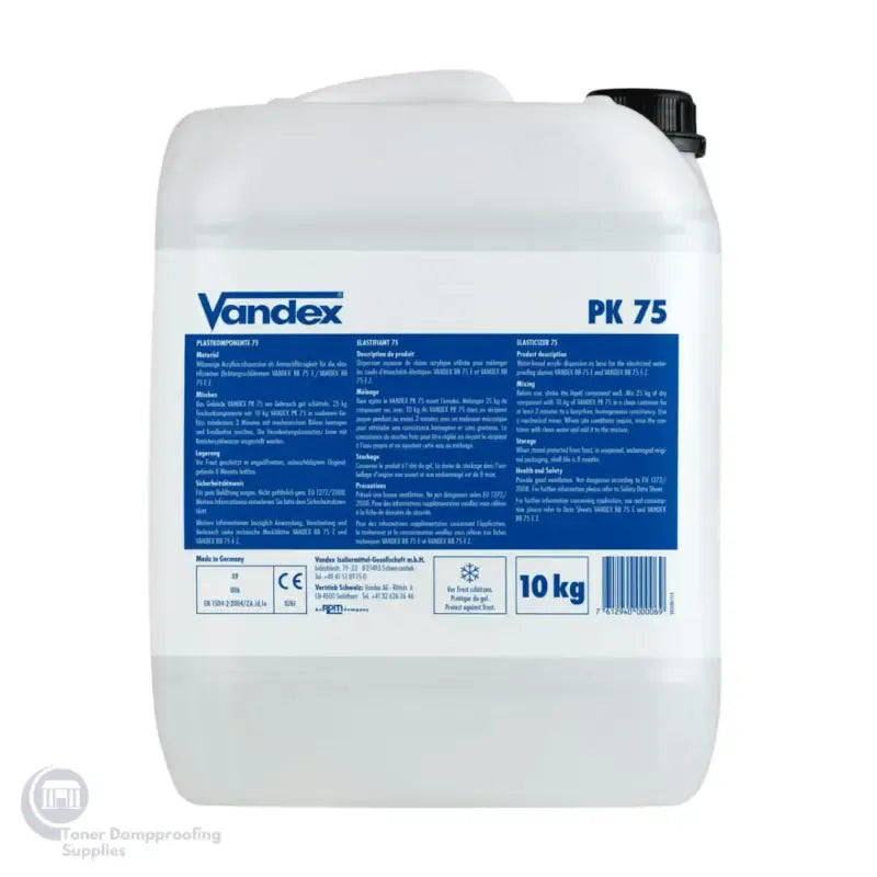 Vandex PK75 Elasticiser for BB75 Tanking Slurry 10kg